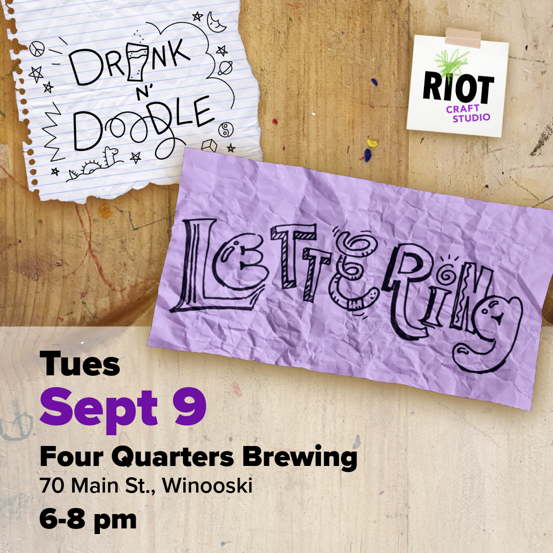 Drink n' Doodle: Lettering