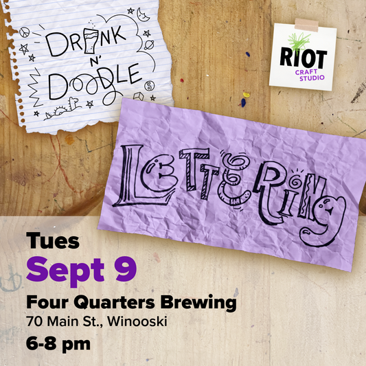 Drink n' Doodle: Lettering